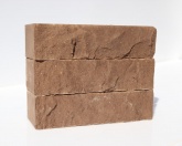 Кирпич печной Горный камень Темный шоколад КС-керамик 25*12*6,5