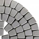 Классико круговая (серый) Моноколор плитка тротуарная Braer 6 см