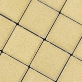 Лувр (песочный) 20х20 Моноколор плитка тротуарная Braer 6 см