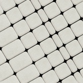 Классико (белый) Моноколор плитка тротуарная Braer 6 см