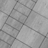 Мозаика (серый) Моноколор плитка тротуарная Braer 6 см