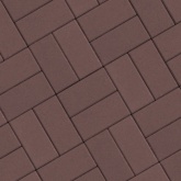 Брусчатка (коричневая) плитка тротуарная ВАН 6 см