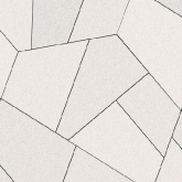Оригами (белый) Стандарт плитка тротуарная Выбор 8 см